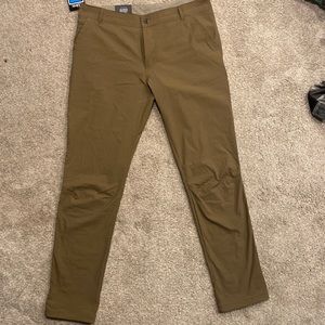 Kuhl mens renegade afire chino pants 38x36 (Buckskin Khaki)